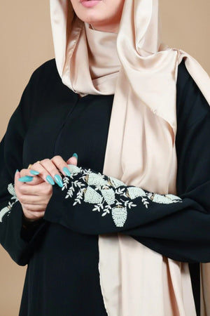 Claret Fixed Baggy Abaya