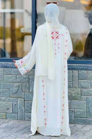 Black Crepe Abaya