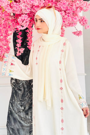 Black Crepe Abaya