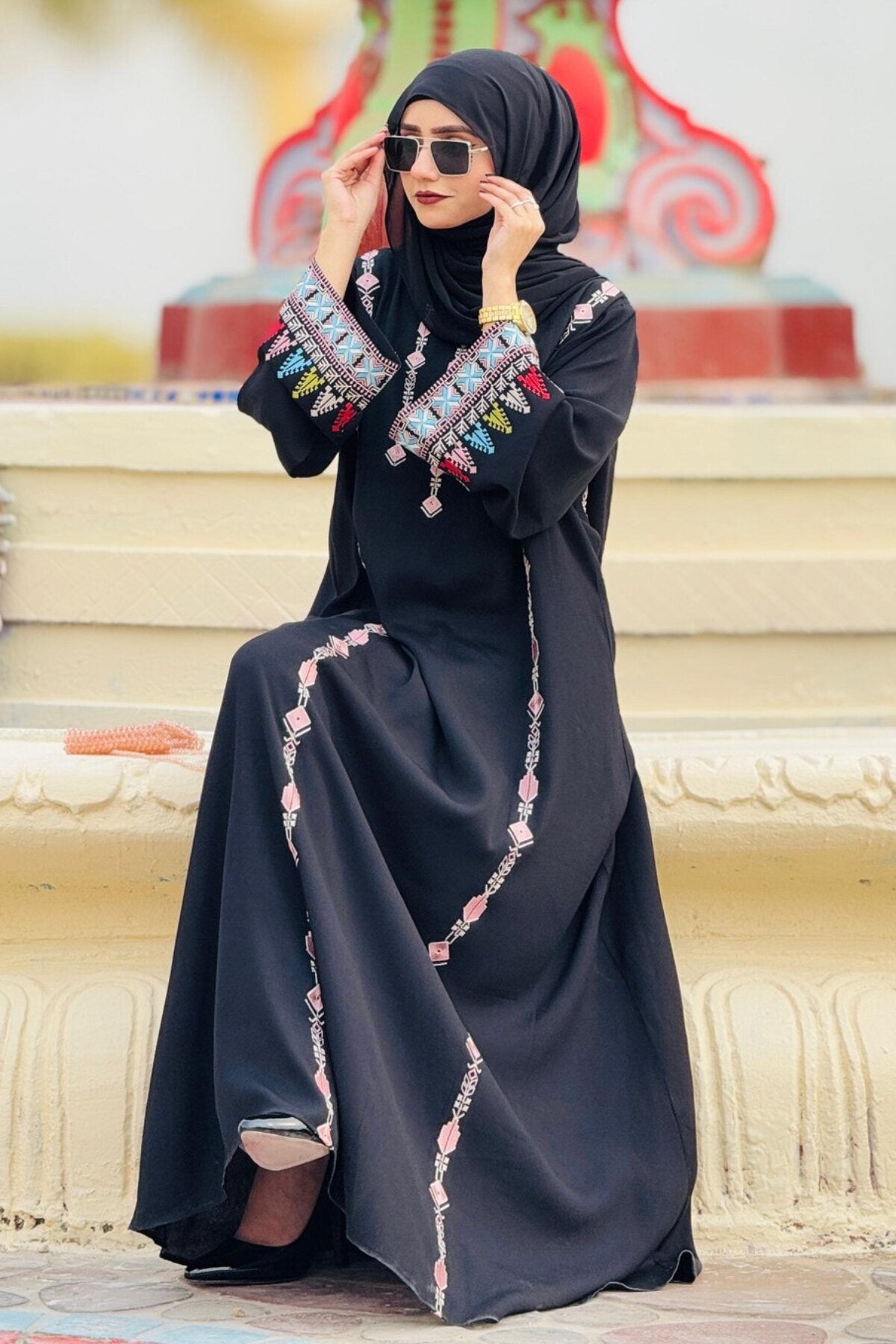 Iceberg Crepe Abaya