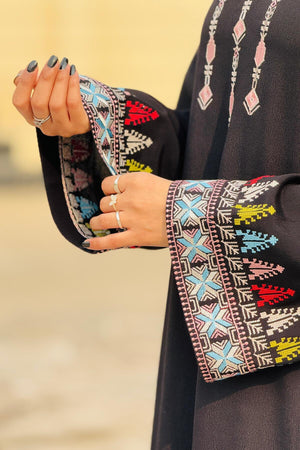 Pistachio Crepe Abaya