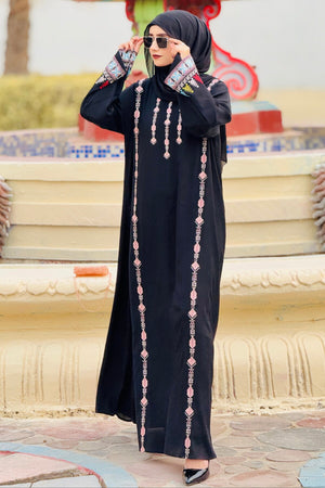Iceberg Crepe Abaya