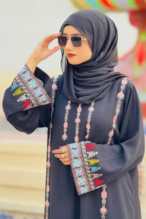 Iceberg Crepe Abaya