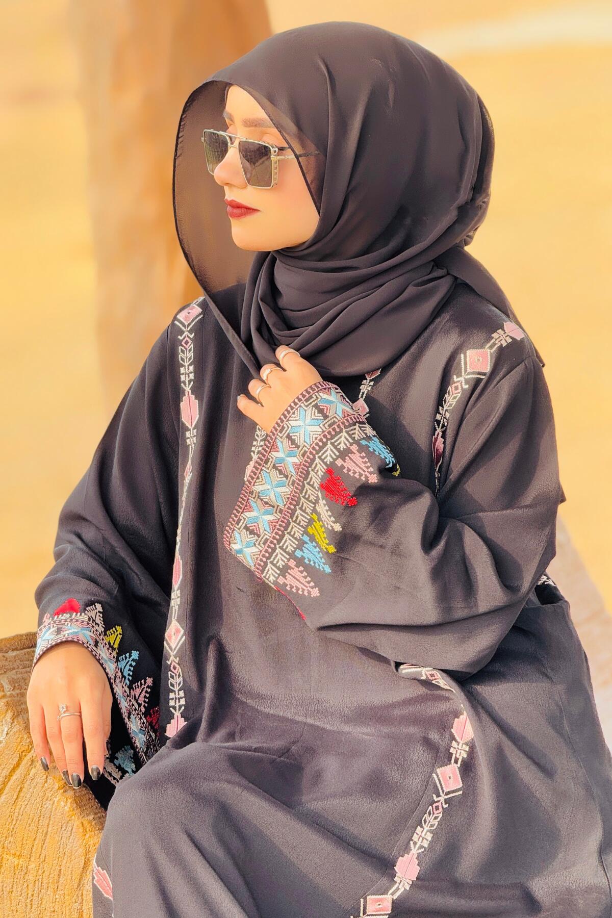 Iceberg Crepe Abaya