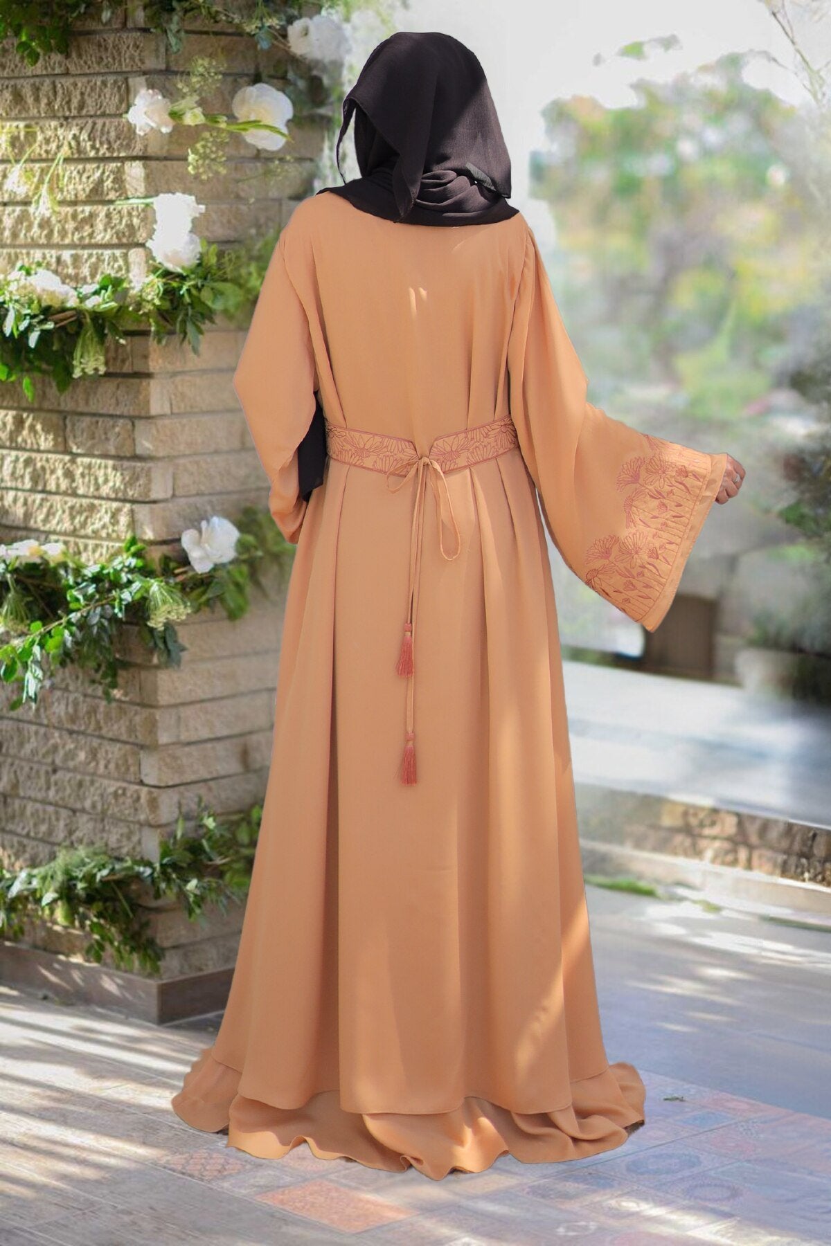 Double Layered Abaya