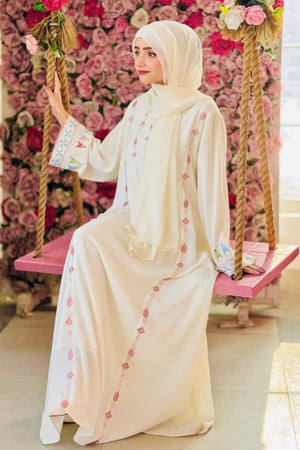 Black Crepe Abaya