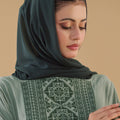 Jungle Green Georgette Hijab