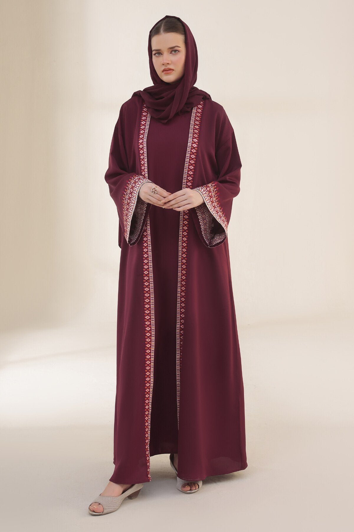 Noir Heritage Black Abaya