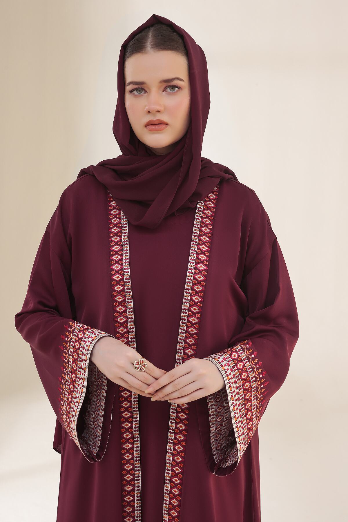 Noir Heritage Black Abaya