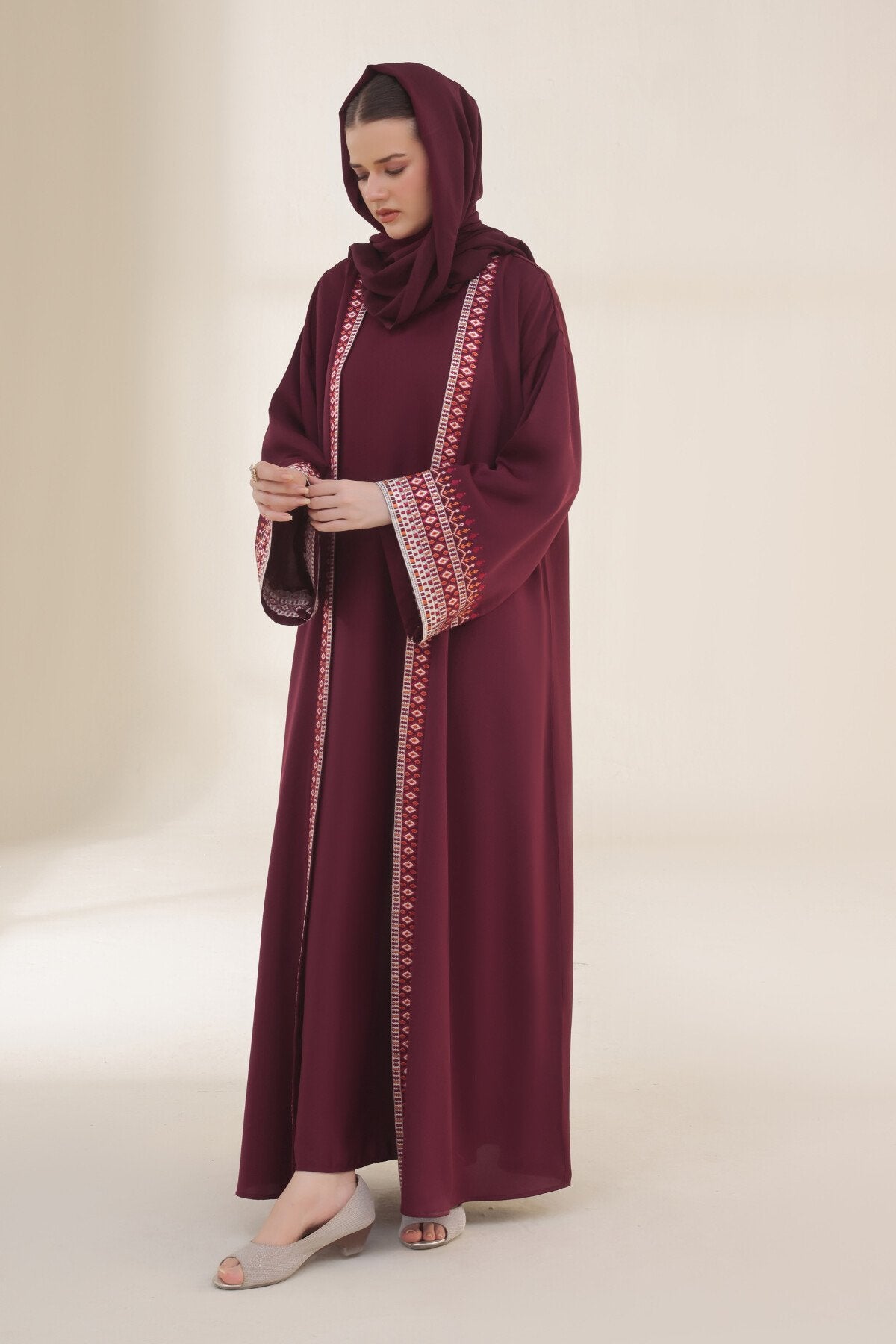 Noir Heritage Black Abaya