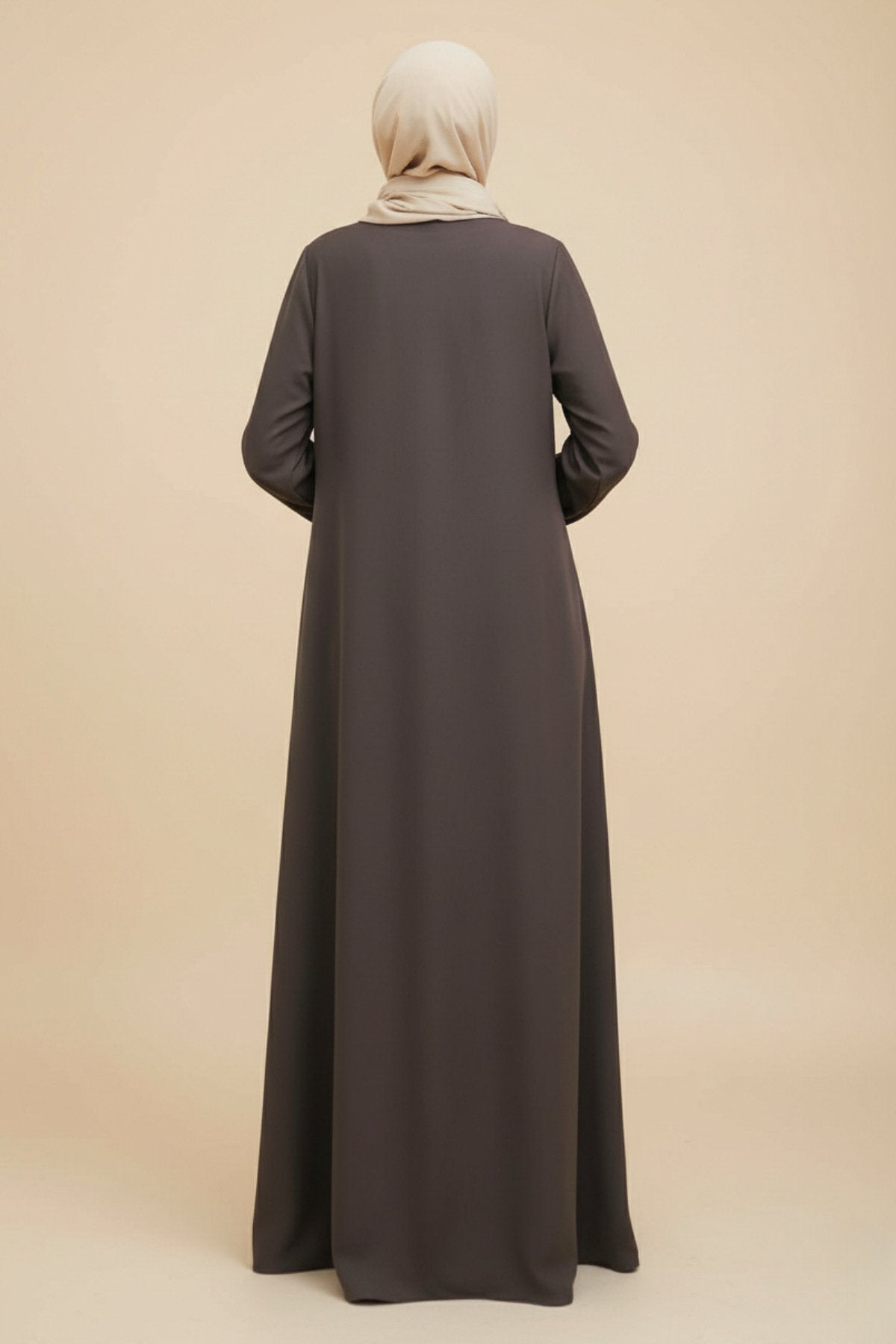 Cherry Berry Lapel Abaya