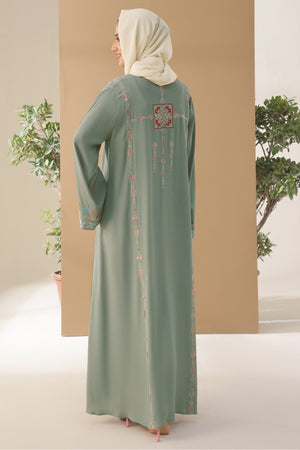 Iceberg Crepe Abaya