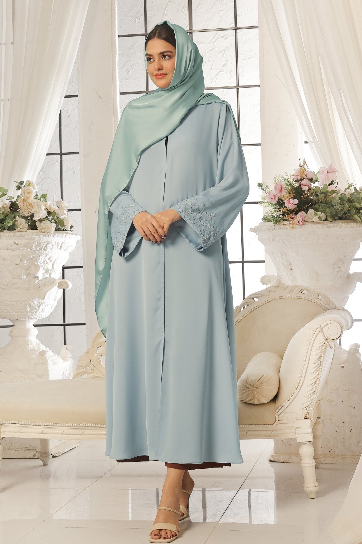 Ceramic Beaded Abaya